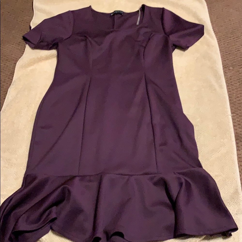 Plum dress